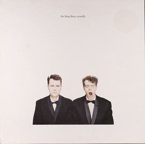 Пластинка pet shop boys - Actually lp (1987)