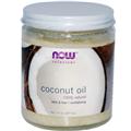 Now Foods, Coconut Oil, 100% Natural, 7 fl oz (207 ml) - iHerb.com