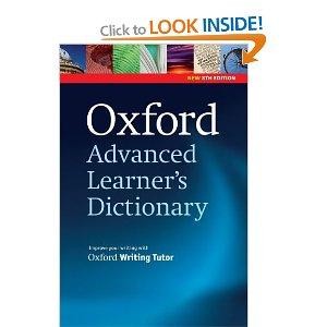 Oxford Advanced Learner’s Dictionary