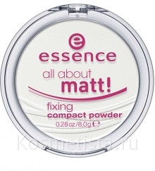 Матирующую пудру All About Matt! от Essence