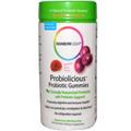 Rainbow Light, Probiolicious Probiotic Gummies, Delicious Berry Flavor, 50 Gummies - iHerb.com