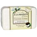 A La Maison de Provence, Hand & Body Bar Soap, Coconut Cream, 8.8 oz (250 g) - iHerb.com