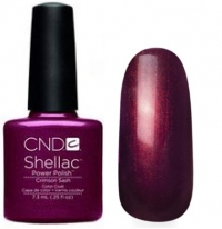 CND Shellac цвет Crimson Sash 7,3 мл (вишневый)№623