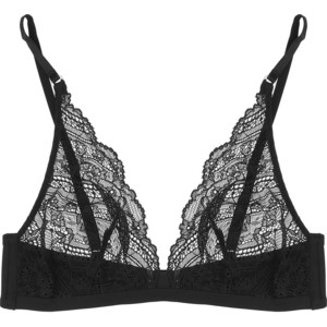 Triangle lace bra