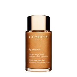 Clarins масло для тела с мерцающим эффектом