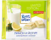 Попробовать шоколадки Ritter Sport с йогуртом и лимоном и из новогодней коллекции - карамельно-печенковый