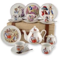 Reutter Porzellan Beatrix Potter L'ensemble de thé pour enfants