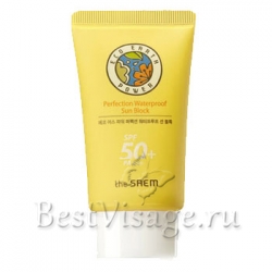 THE SAEM ECO EARTH POWER PERFECTION WATERPROOF SUN BLOCK SPF50+