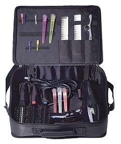 Чемодан-сумка для инструмента HAIRWAY текстиль, размер 37x12x28 cм (длина/ширина/высота), HAIRWAY (Германия)