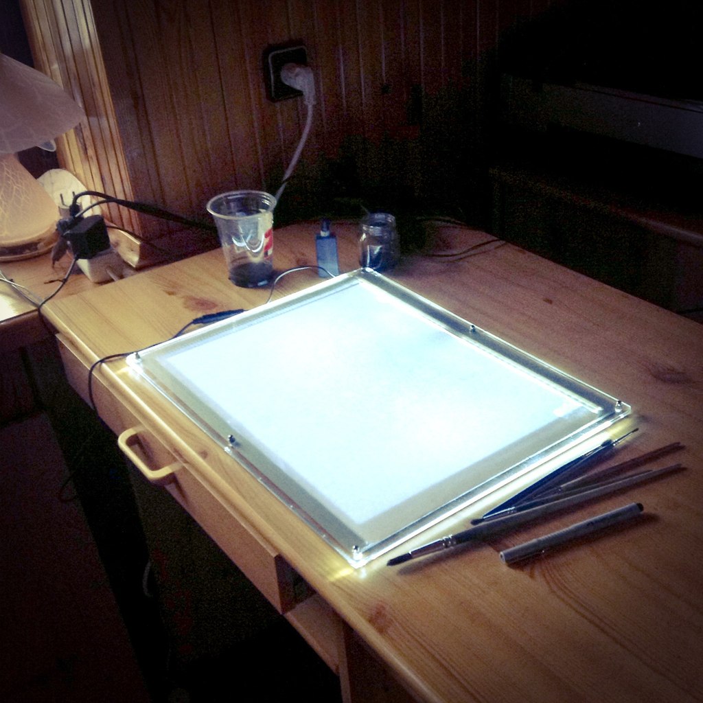 светодиодный стол для рисования