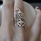 Creeping Cat Ring - 925 Sterling Silver