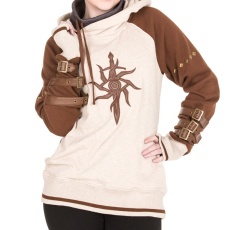 Ladies Dorian Funnel Neck Hoody