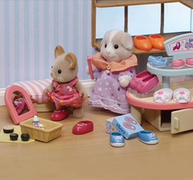 Детский игровой набор Sylvanian Families "Обувной магазин" арт.2404K