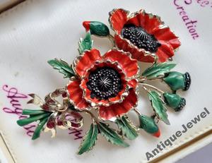 Брошь МАКИ от Exquisite