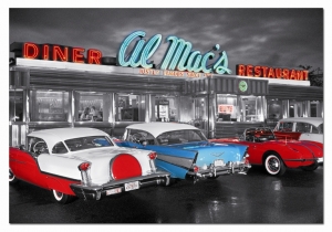 Пазл 1000 деталей Обед в Al Mac's, Educa