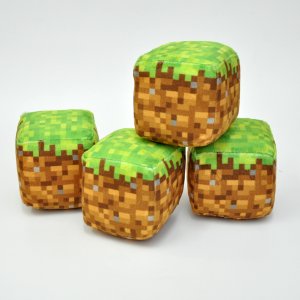 Подушка "Блок земли" Minecraft