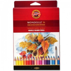 Набор карандашей акварельных "Mondeluz" (36 цветов)
