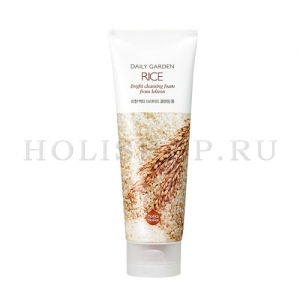 Очищающая пенка Holika Holika Daily Garden Icheon Rice Bright Cleansing Foam 120ml - 20017488