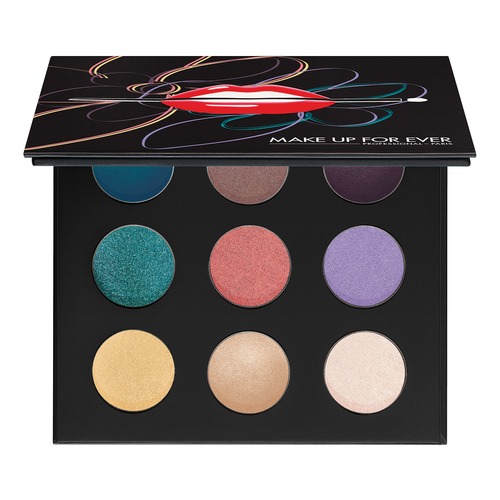 Wishlist.ru make up for ever artist shadow spring color 2016 палетка теней для век.