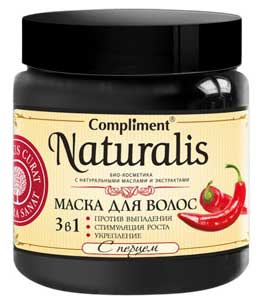 Маска для волос с перцем от Compliment Naturalis