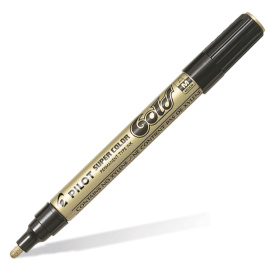 Pilot fine-tip gold paint pen