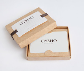 Сертификат в oysho