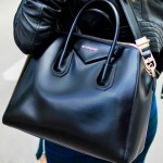 New black hand bag