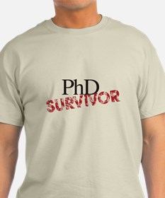 Футболка "PhD survivor"