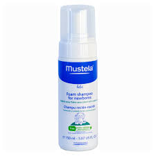 MUSTELA пенка-шампунь для новорожденных, 150 мл