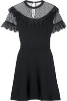 Black Evening Midi Dress