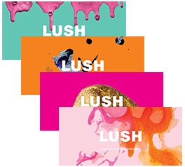 подарочный сертификат Lush