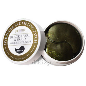 Патчи Petitfee, Black Pearl & Gold Hydrogel Eye Patch