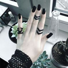 Witch black ring