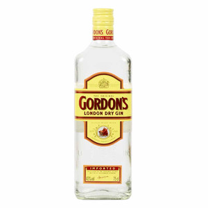 Gordon's London dry gin 	 Gordon's London dry gin