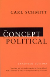 Carl Schmitt 'The Concept of the Political'