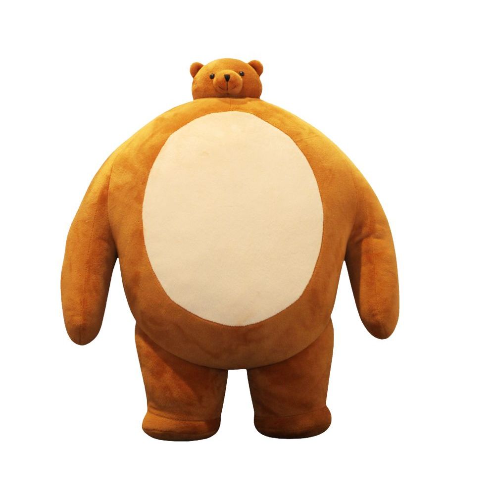 giant teddy bear small head