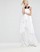 WHITE Layered Frill Maxi Dress With Strap Detail