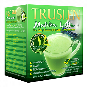 ЧАЙ ЗЕЛЁНЫЙ С ПРОТЕИНАМИ "TRUSLEN MATCHA LATTE" TRUSLEN