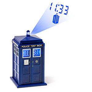 Doctor Who TARDIS Projection Alarm Clock