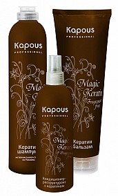 Линейка продукции Kapous Magic Keratin