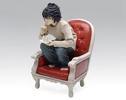 Маленькая статуэтка "Эл" из аниме "Тетрадь смерти"