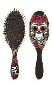 Расческа WET BRUSH Sugar Skull Red Rose