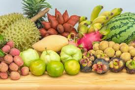тайские фрукты (манго, ананас и тд)