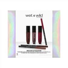 W&W MegaLast Liquid Catsuit Matte Lipstick подарочный набор  mistletoe lips collection