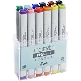 Набор разноцветных маркеров copic
