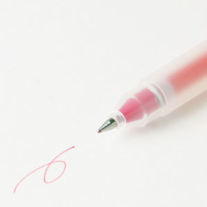 MUJI 0.5 Gel Ink Pen Cherry