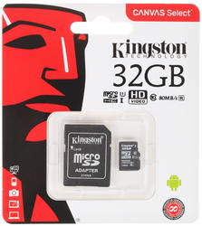 Kingston microSDHC 32 Гб [SDCS/32GB]