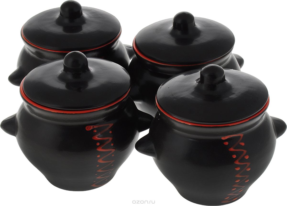 WISHLIST.RU Горшочки для запекания 4-6 шт