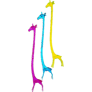 Мешалки для коктейлей "Жирафы"