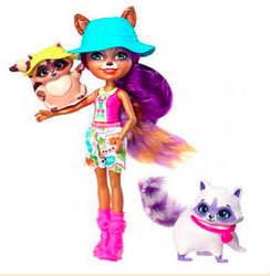 Raelin Raccoon (енот), набор Campfire Cuties